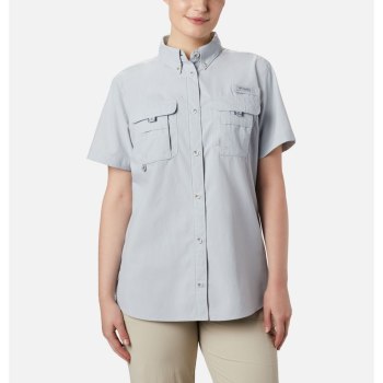 Columbia Overhemd Dames, PFG Bahama Short Sleeve Grijs, 40GRAPZWY